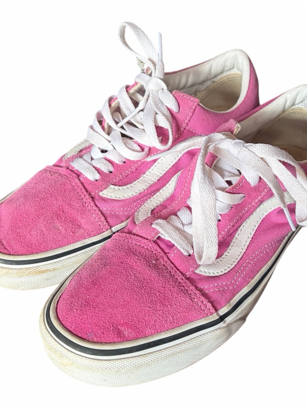 VANS OLD SKOOL MAGENTA WOMENS SIZE 8